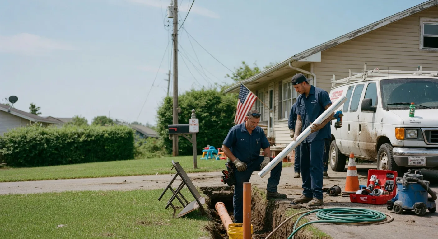 Sewer Line Inspection in Goreville, IL